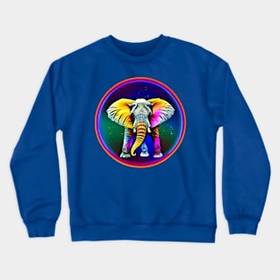 Elephant Art For Elephant Lover Art T Shirt For Elephant Lover T Shirt Gift for Elephant Lover Crewneck Sweatshirt